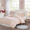 Jamie Tassel Kids' Comforter Set with Heart Shaped Throw Pillow - Mi Zone - image 2 of 4