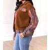 Women's faux-shearling Jacket - Southern Grace 2X - 3 of 4