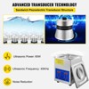 VEVOR Sonic Cleaner 2L Digital Ultrasonic Parts Cleaner with Timer 40kHz Professional 304 Stainless Steel Sonic Cleaner 110V, Silver - 4 of 4