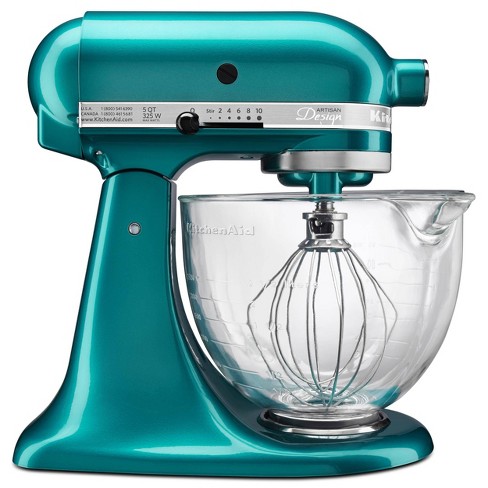 KitchenAid Artisan Design Series 5qt Tilt-Head Stand Mixer With Glass