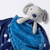 Security Blanket Dog & Stars XL - Cloud Island™ Blue - image 3 of 3