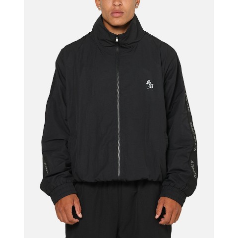 Saint Morta Mens Athltc Zip Jacket - Black/White 3XL