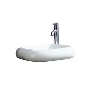 Fine Fixtures Stylized Vessel Sink Vitreous China- Square - 1 of 4