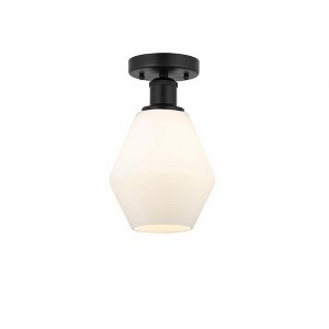 Cindyrella - 1 Light Semi-Flush Mount In Nautiical Style-10.25 Inches Tall and 6 Inches Wide - 1 of 1