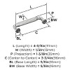 Amerock Cowrie Pull for Cabinets, Drawers, and Furniture - 3 of 4
