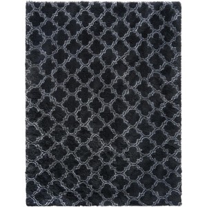 AMERLIFE Area Rug with Shaggy High Pile, Soft Carpet for Living Room and Bedroom - 1 of 4