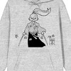 Usagi Yojimbo Sakai With Two Swords Long Sleeve Athletic Heather Adult Hooded Sweatshirt - 2 of 2