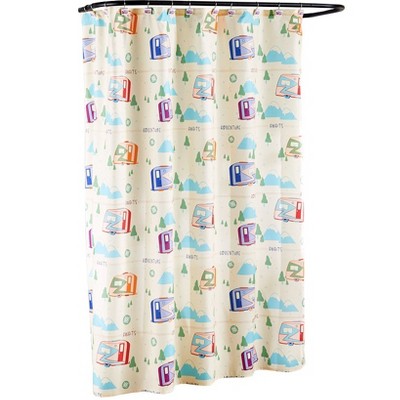 The Lakeside Collection Adventure Awaits Bath Collection - Shower Curtain