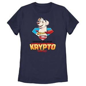 Women's DC League of Super-Pets Krypto Superman's Best Friend T-Shirt - 1 of 4