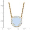 Black Bow Jewelry 14k Yellow Gold Plated Sterling Silver Delta Delta Delta Greek Life Necklace 18 Inch - 2 of 4