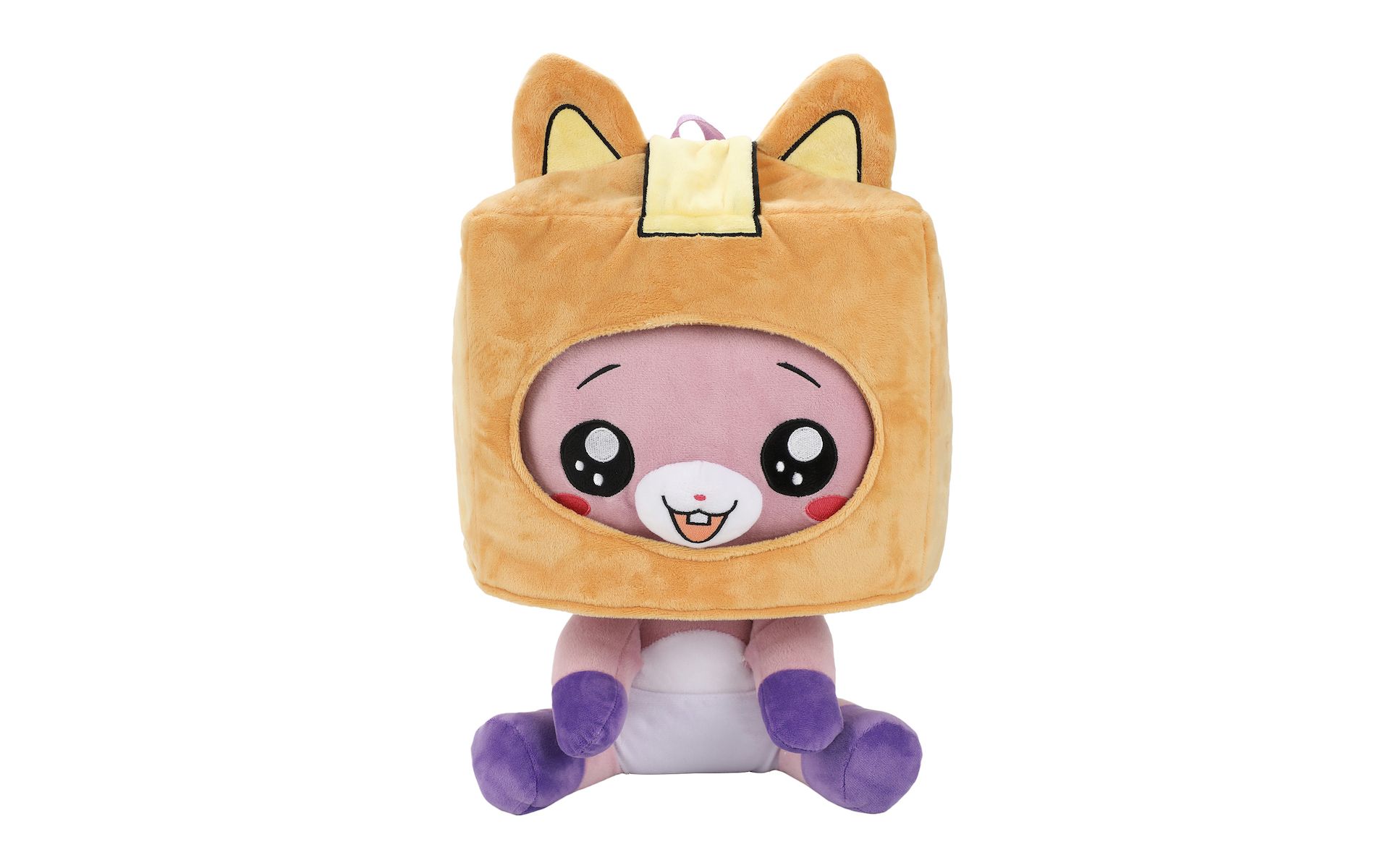 LankyBox Foxy 16" Plush Backpack