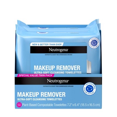 Neutrogena Makeup Remover Cleansing Face Wipes Refill Pack - 2pk