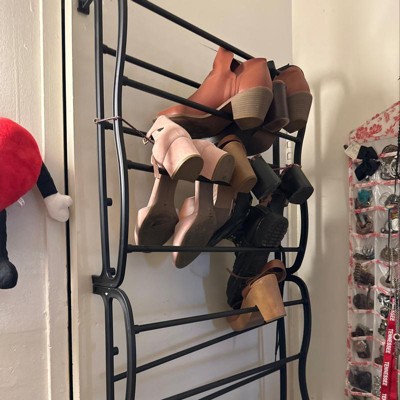 Over The-Door Wall Hanging 36-Pair Shoe Rack