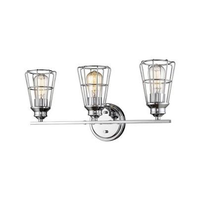 Millennium Lighting 3 - Light Vanity in  Chrome