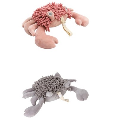 REGALWOVEN 2 Packs Cute Animal Chenille Soft Absorbent Decorative Cartoon Fuzzy Ball Hand Towel 9" x 12"