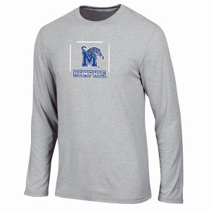 NCAA Memphis Tigers Men's Gray Long Sleeve T-Shirt - 1 of 3
