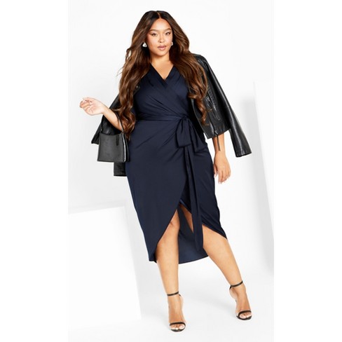 City chic hotsell opulent wrap dress