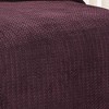 Plazatex Chevron Reversible and Comfortable Braided Oversized Plush All Season Blanket, Queen, Plum - 3 of 3