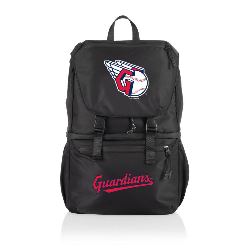 MLB Cleveland Guardians Tarana Backpack Soft Cooler - Carbon Black, 1 of 6
