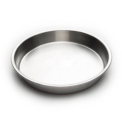 Fox Run 4865 Round Cake Baking Pan Rust Proof Stainless Steel 9 inch - image 1 of 3