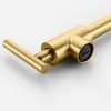 Wall-Mounted Pot Filler Faucet with Dual Swing Joints and Lustrous Finish - 3 of 4