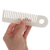Unique Bargains Anti-Static Hair Comb Black Brown 1 Pc - 3 of 4