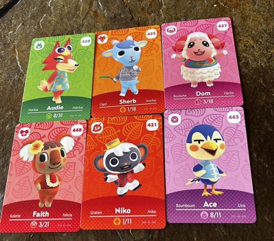 Nintendo Animal Crossing Amiibo Cards 6pk Series 5 Target