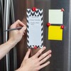 Toy Vault Fridge Dice Magnets 7pc Set; Red Polyhedral RPG Dice-Shaped Refrigerator Magnets - 4 of 4