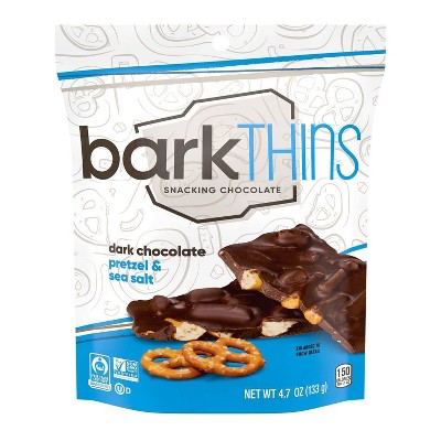 barkTHINS Pretzel with Sea Salt Dark Chocolate - 4.7oz