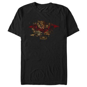 Men's The Batman Gotham City Newspaper T-Shirt - 1 of 4