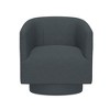 Blue Swivel Accent Chair - 3 of 4