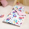 Toddler Sleeping Bag for Kids 55x30 Inch Nap Mat with Removable Pillow,Minky Blanket for Ages 3-7 Roll Up Sleeping Bag Kindergarten Daycare Sleepover - 2 of 4