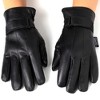 Alpine Swiss Mens Gloves Dressy Genuine Leather Warm Thermal Lined Wrist Strap - 3 of 4