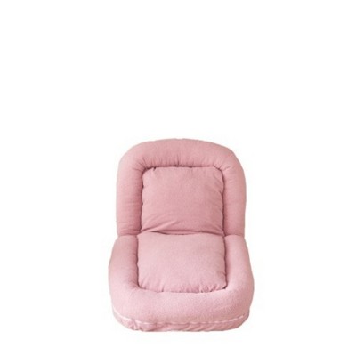 TiramisuBest Blue 3-Fold Convertible Sofa Bed, Space-Saving Metal Frame Sleeper Couch for Bedroom & Office