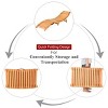 Tangkula Folding Wood Lounge Outdoor Wooden Chaise Chair with Cushion - 4 of 4