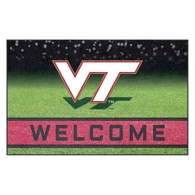 NCAA Virginia Tech Hokies Crumb Rubber Door Mat 18"x30"