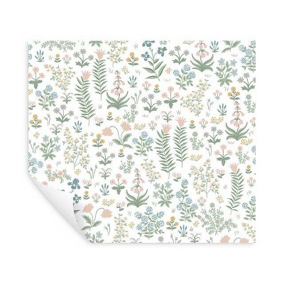 Menagerie Garden Multicolor Floral Peel and Stick Wallpaper