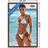 Trends International Sports Illustrated: Swimsuit Edition - Lori Harvey 24 Framed Wall Poster Prints - 3 of 4