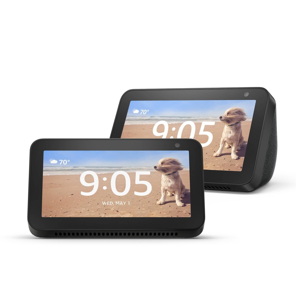 Amazon Echo Show 5 Charcoal - 2 Pack was $179.99 now $119.99 (33.0% off)