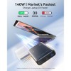 INIU Leopard Power 25000 mAh PD 140W Fast Charging Power Bank - Black - 4 of 4