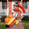 6ft Turkey Carrying Three Pumpkins - 4 of 4
