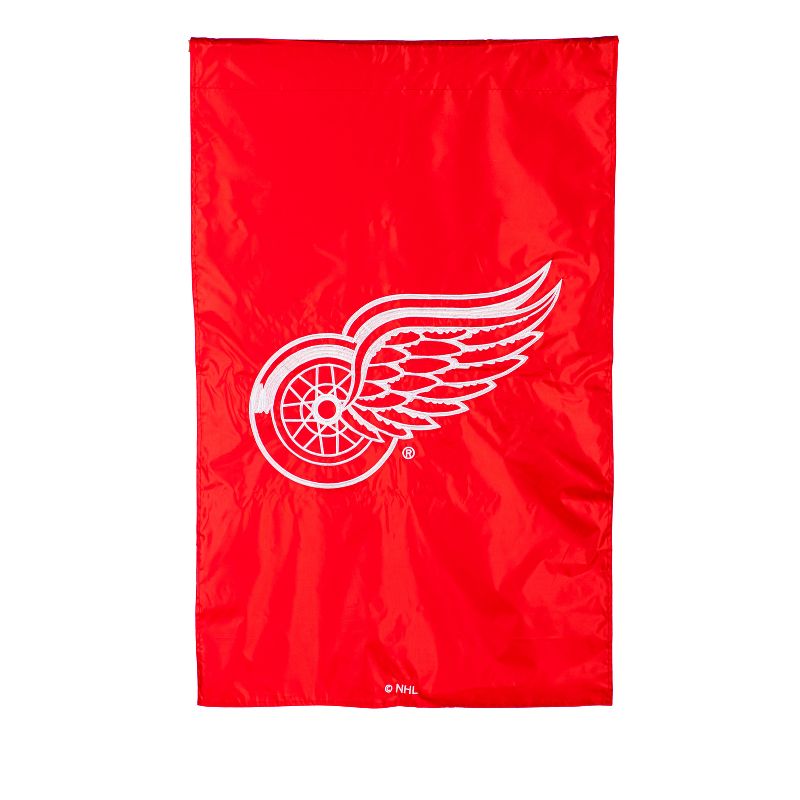 Evergreen Detroit Red Wings House Applique Flag- 28 x 44 Inches Indoor Outdoor Sports Decor, 2 of 8