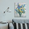 Stupell Industries Distressed Bouquet Spring Flowers Blue Yellow Green - 2 of 4