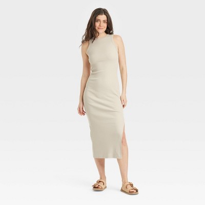 Women's Rib-Knit Maxi Bodycon Dress - Universal Thread™