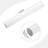 Unique Bargains High Impact Water Plumb Cable Sleeve PVC Rigid Round Pipes 20" Length - 2 of 4