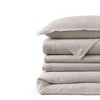 Lands' End Linen Chambray Duvet Cover - 3 of 3