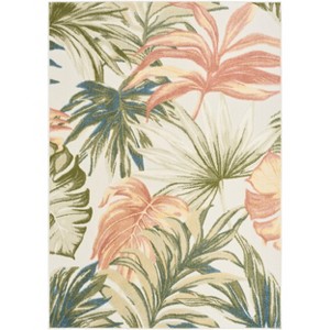 Nourison Aloha Tropical Modern Indoor/Outdoor Rug - 1 of 4