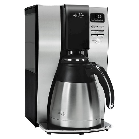 Mr Coffee Stainless Steel Coffee Maker mr coffee 10 cup programmable thermal coffee maker bvmc pstx91 target