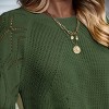 Women's Cutout Raglan Long Sleeve Sweater - Cupshe - 2 of 4