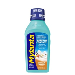 Mylanta Heartburn and Gas Relief Antacid Liquid - Vanilla Caramel - 12 fl oz - 1 of 4